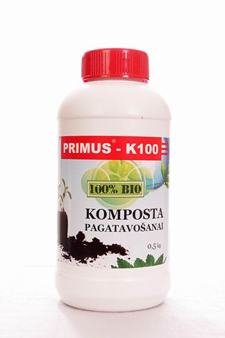 ‘’Primus K-100’’ komposta pagatavošanai 500grami